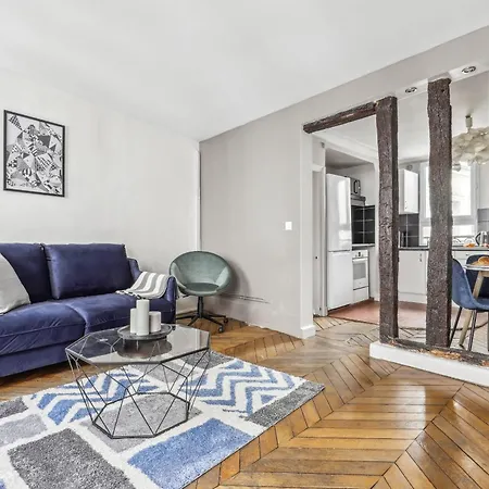 Le Marais 1br Place Saint * Parigi