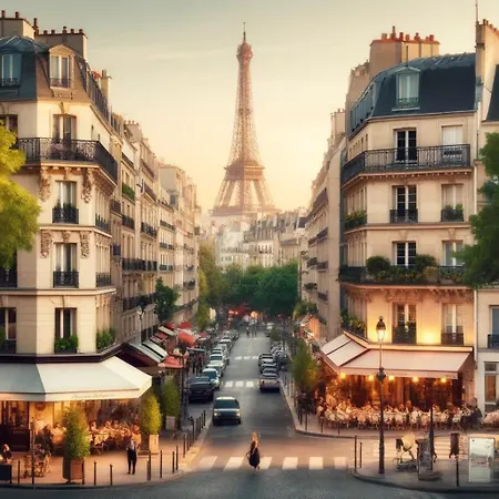 Le Marais 1br Place Saint 파리